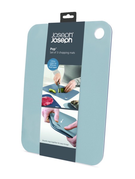 Pop Chopping Mats - Sky  - Joseph Joseph