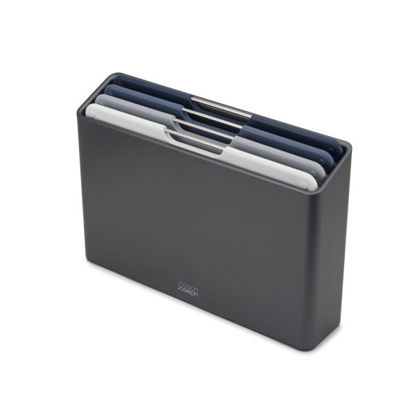 Folio 4-piece Chopping Board Set (Regular) - Graphite - Joseph Joseph