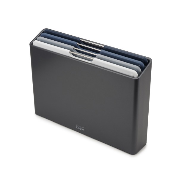 Folio 4-piece Chopping Board Set (Regular) - Graphite - Joseph Joseph