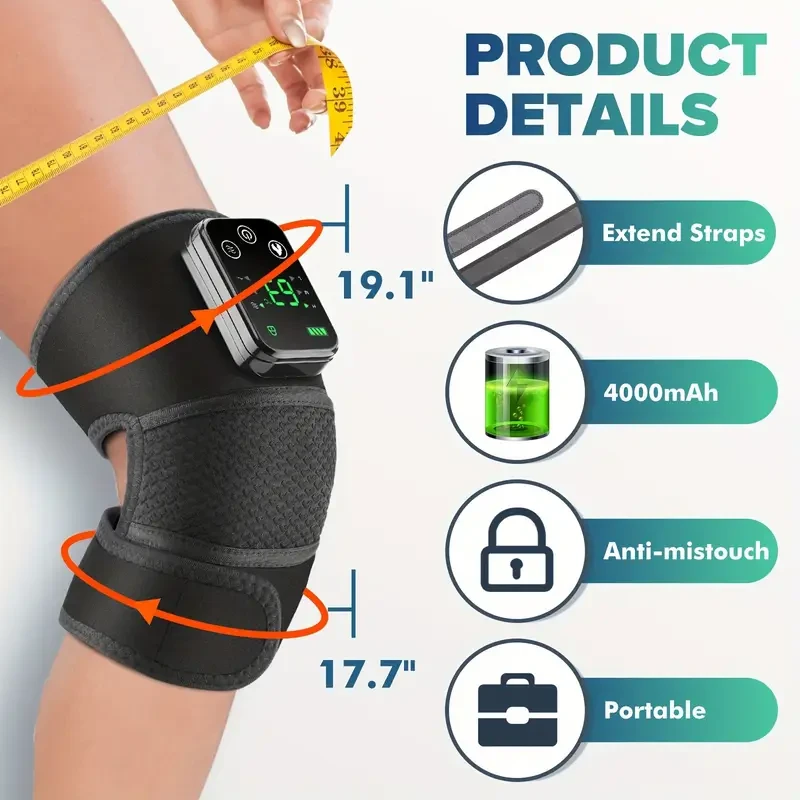 Electric Heating Knee Brace with Vibration