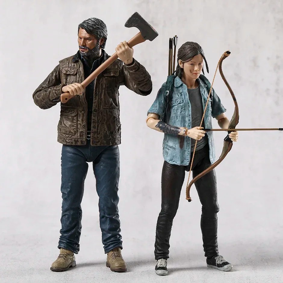 NECA The Last of Us 2: Ultimate Joel and Ellie Action Figure Model Toy