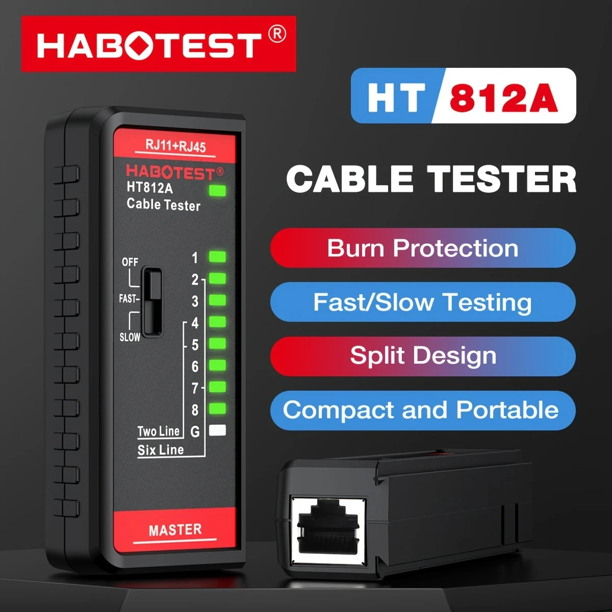 HABOTEST Network Cable Tester
