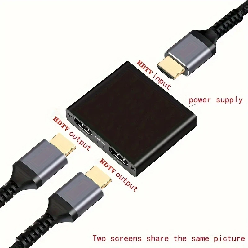 2024 HDTV Splitter for Multiple Screens
