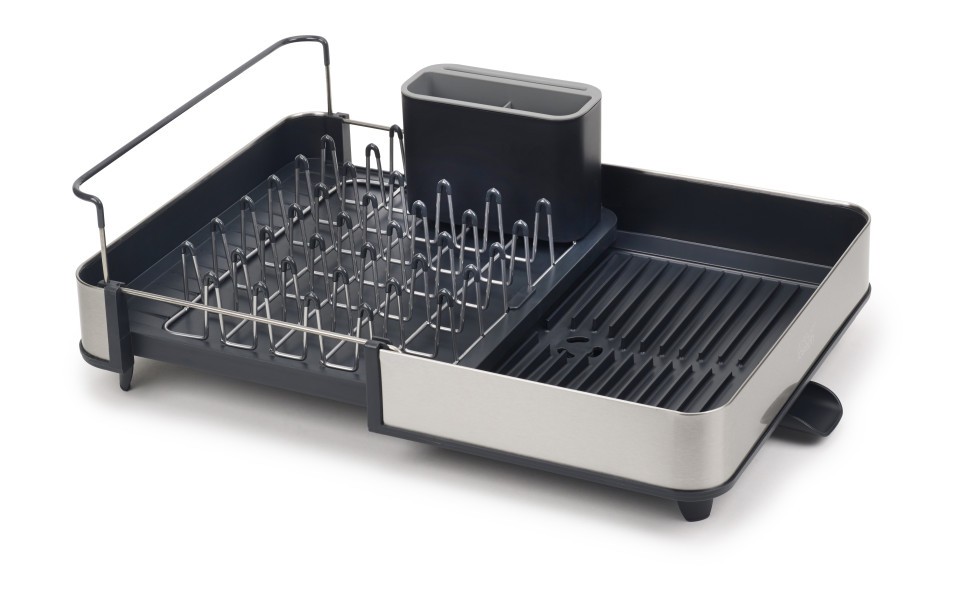 Extend Steel Dish Rack - Grey - Joseph Joseph