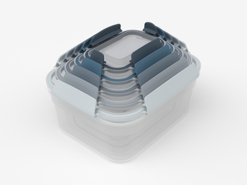 Nest Lock 5-piece container set - Sky - Joseph Joseph