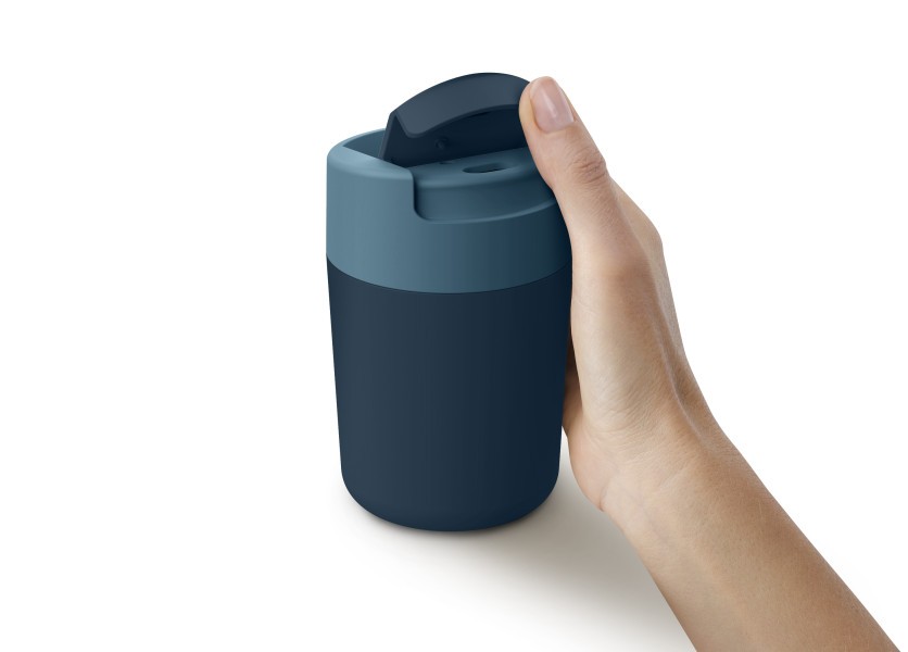 Sipp Travel mug - 340 ml (12 fl. oz) - Blue - Joseph Joseph