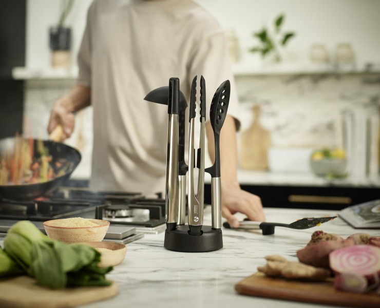 Elevate Fusion 5 Piece Silicone Set With Stand  - Joseph Joseph