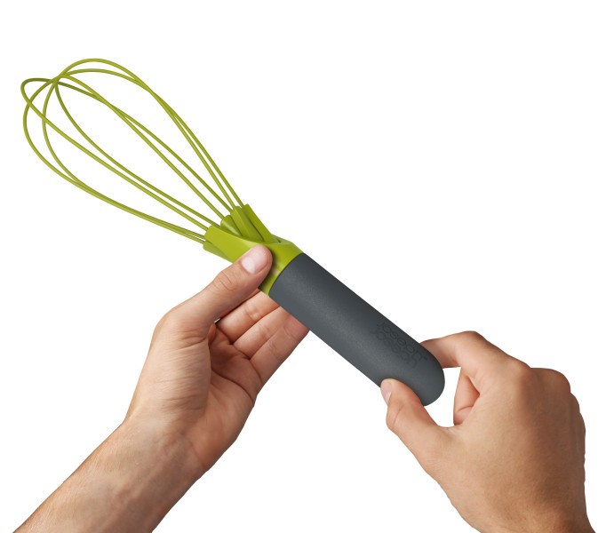 Twist Whisk - Grey/Green  - Joseph Joseph