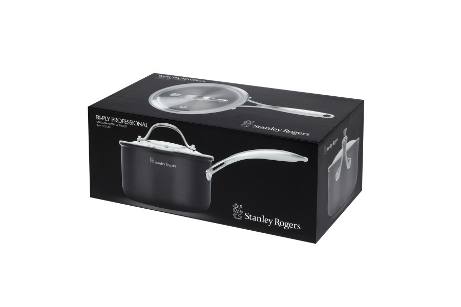 BI-PLY Professional Saucepan 16cm/1.5L - Stanley Rogers
