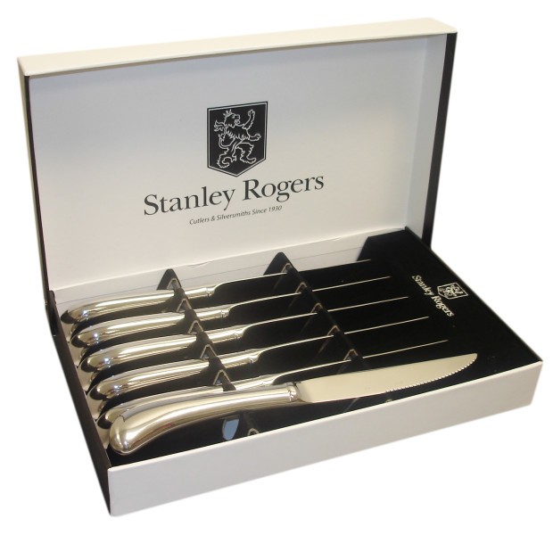 Pistol Grip Steak 6pc Set  - Stanley Rogers