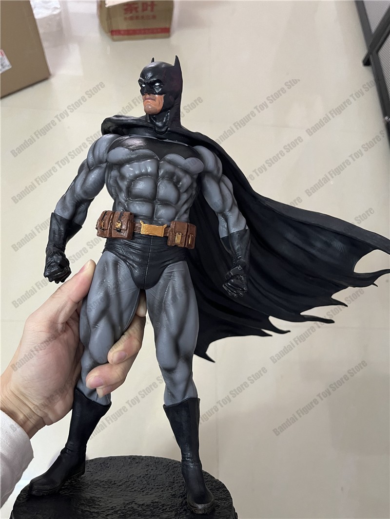 Giant 38cm Dark Knight Batman Anime Figurine - GK Action Figure and Justice League Model Ornament