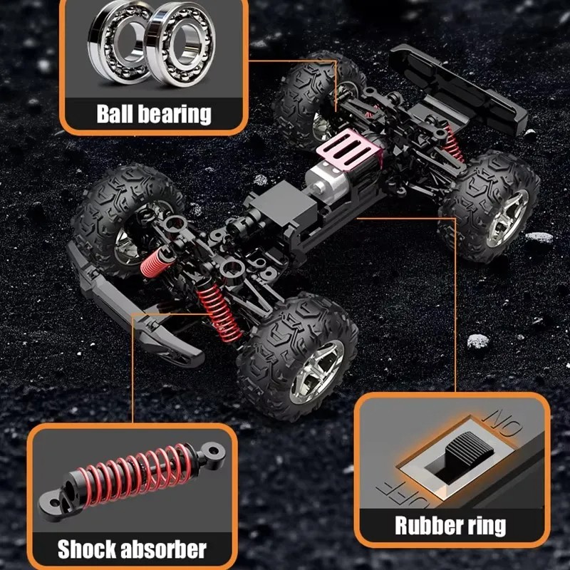 JJRC C8819 1:20 Wrangler 4WD RC Car with LED Lights