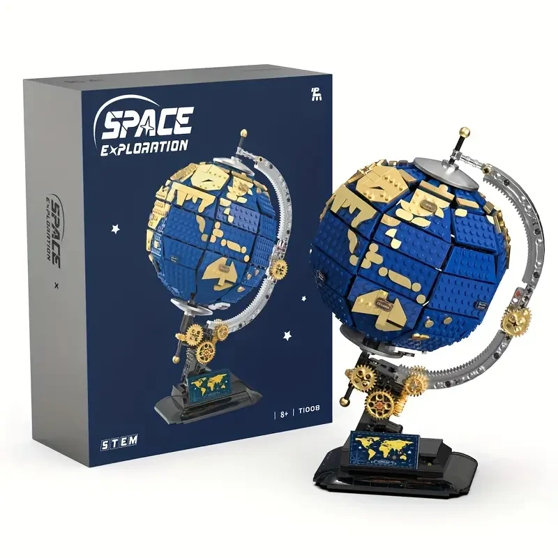 1455pcs Space Exploration Globe Puzzle