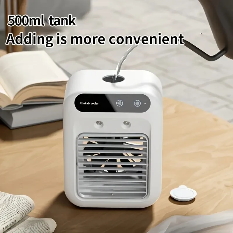 MOMMED Portable USB Desktop Air Cooler Fan