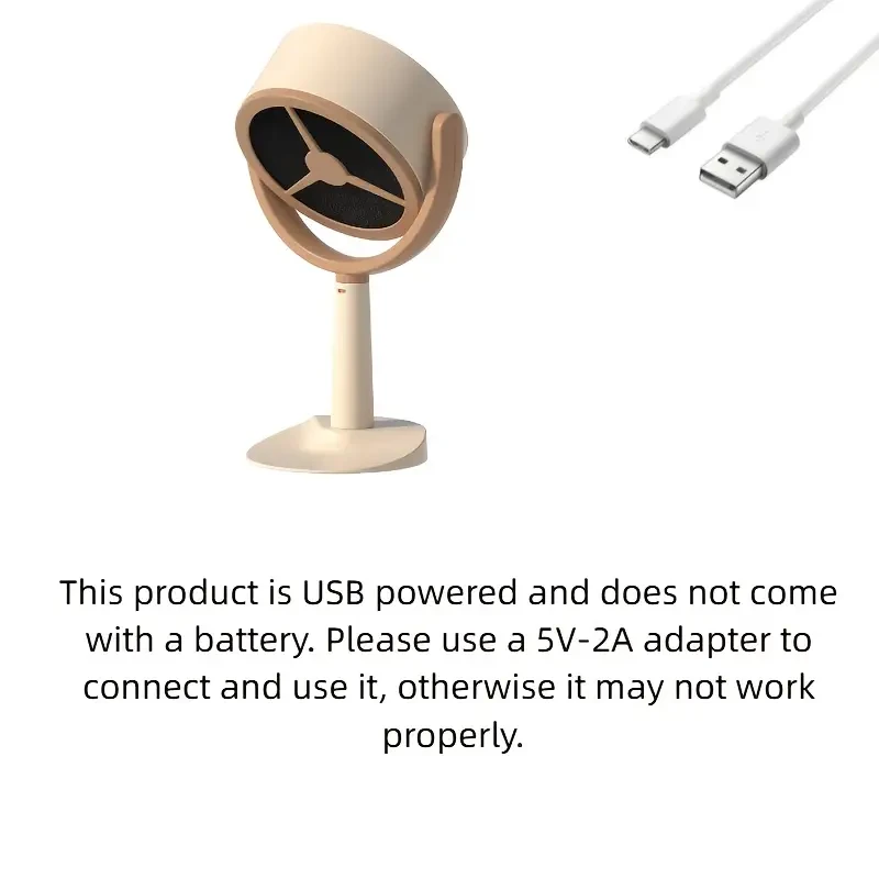 One Portable Range Hood USB Plug-in, Powerful Suction Power