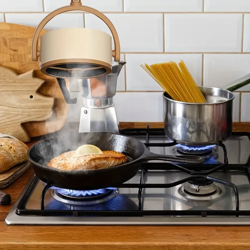One Portable Range Hood USB Plug-in, Powerful Suction Power
