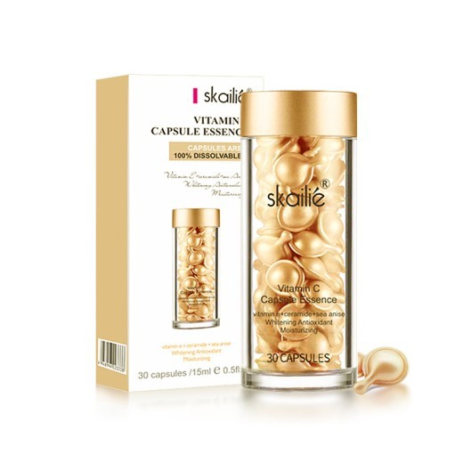 Full English Style Vitamin C Capsules Fading Wrinkle
