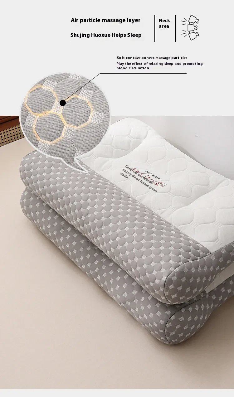 Class A Soybean Japanese-style Anti-traction Thickened Neck Pillow