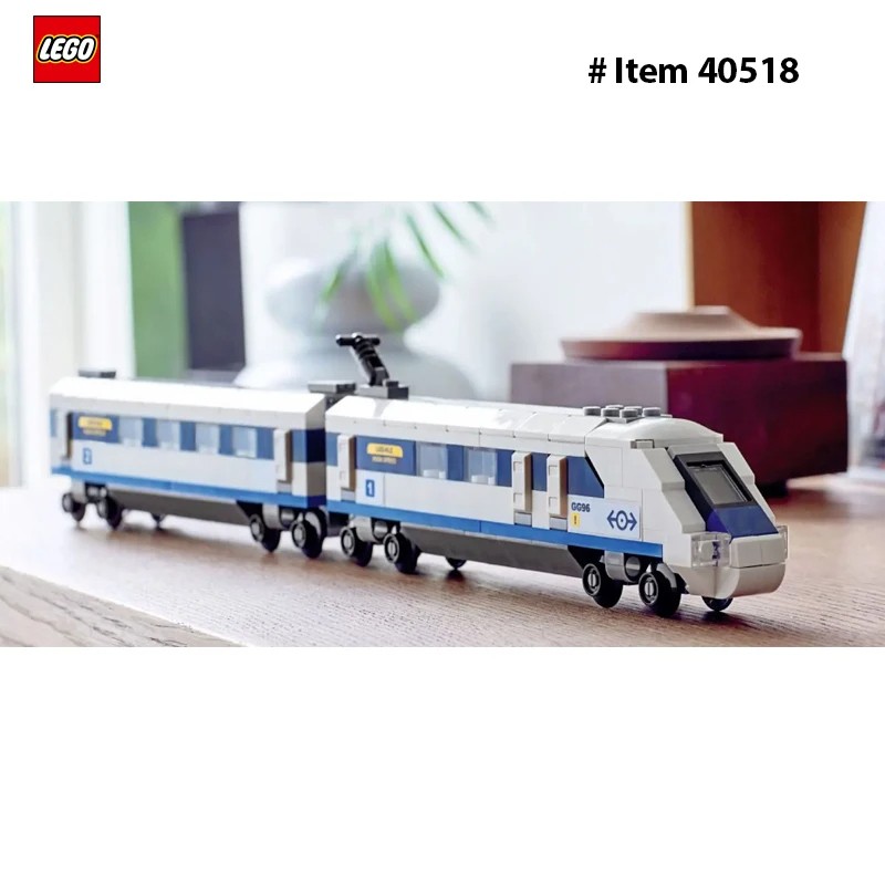 Lego 40518 Creator High-Speed Train 2  Connected Carriage with Driver's Compartment and Sloping Front