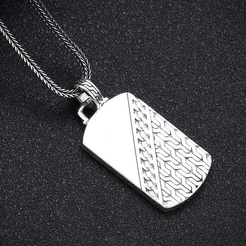 Simple Pendant Glossy Men And Women