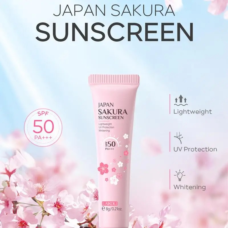 Facial and Body Sunscreen SPF 50  Whitening, Sunblock Skin Protective Cream with Anti-Aging