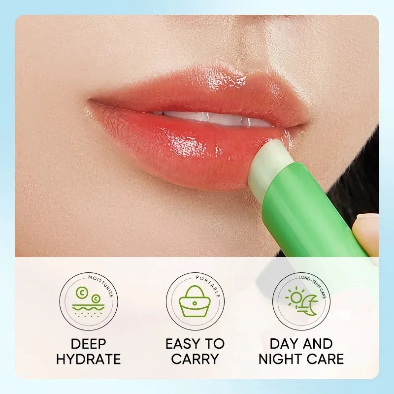 Lip Aloe Balm Nourishing, Hydrating, and Moisturizing Lip Care for Preventing Cracking and Repairing Dry Lips