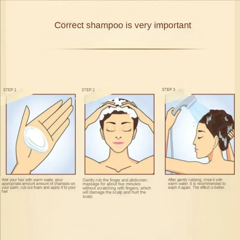 Sulfur Shampoo for Lice, Mites, Dandruff, and Itching Oil Control, Deep Cleaning, Damage Repair