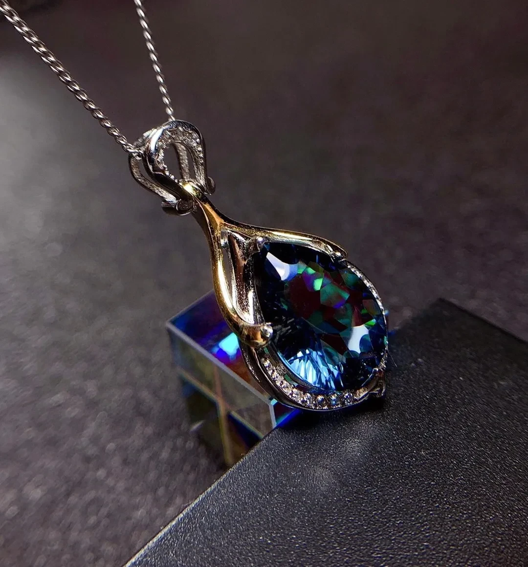 Ladies Personality Fashion Mermaid Tears Pendant