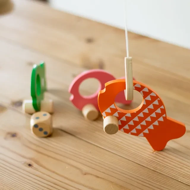 Baby Fishing Wooden Toy