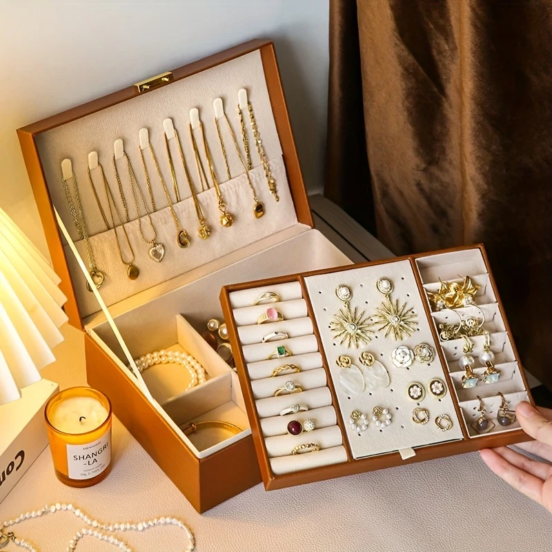 Women's High-end Luxury Jewelry Storage Box