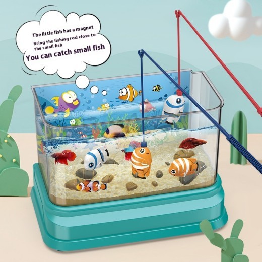 Parent-child Interaction Aquarium Electric Music Light Children Pet Fish Tank