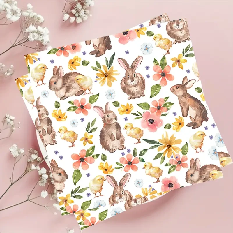 Easter Bunny Themed Tissue Paper