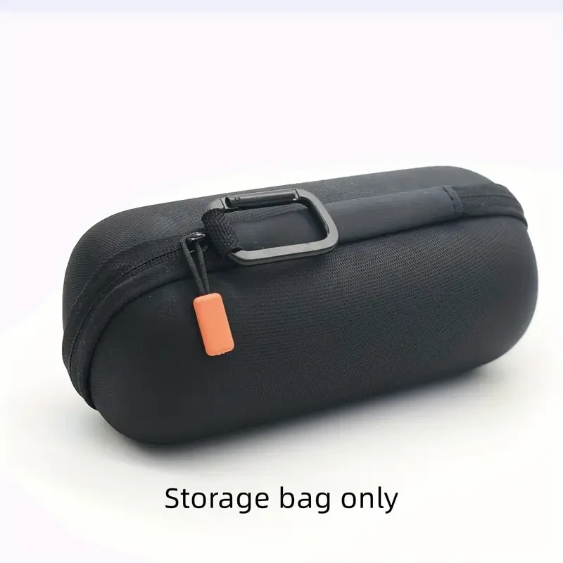 EVA Speaker Box Flip 3/4/5/6, Portable Outdoor Storage with Handle, Shockproof Protective Carrying Bag, Black