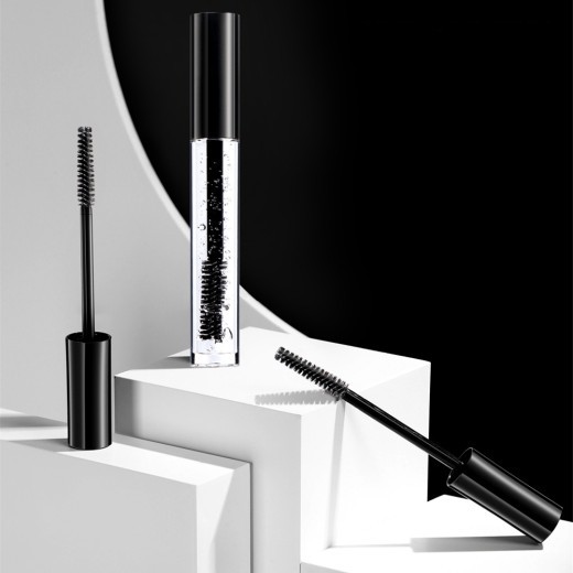 Transparent eyebrow styling liquid