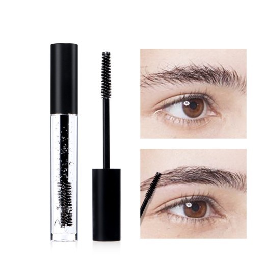 Transparent eyebrow styling liquid