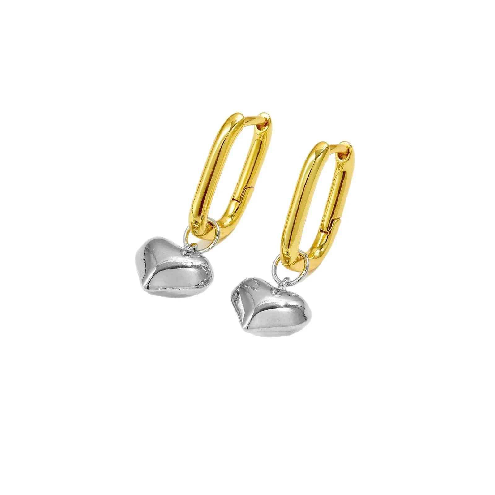 Love Pendant Simple All-match Classic Earrings