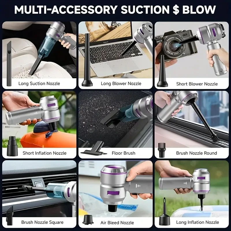 QILIEASY 100W High Power Brushless Vacuum Cleaner