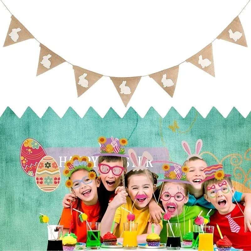 Banner For Easter Party Decoration Supplies