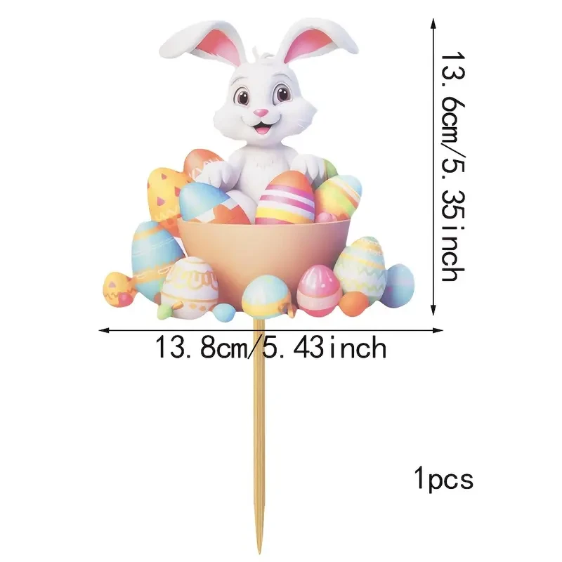 Easter Happy Cake Decoration
