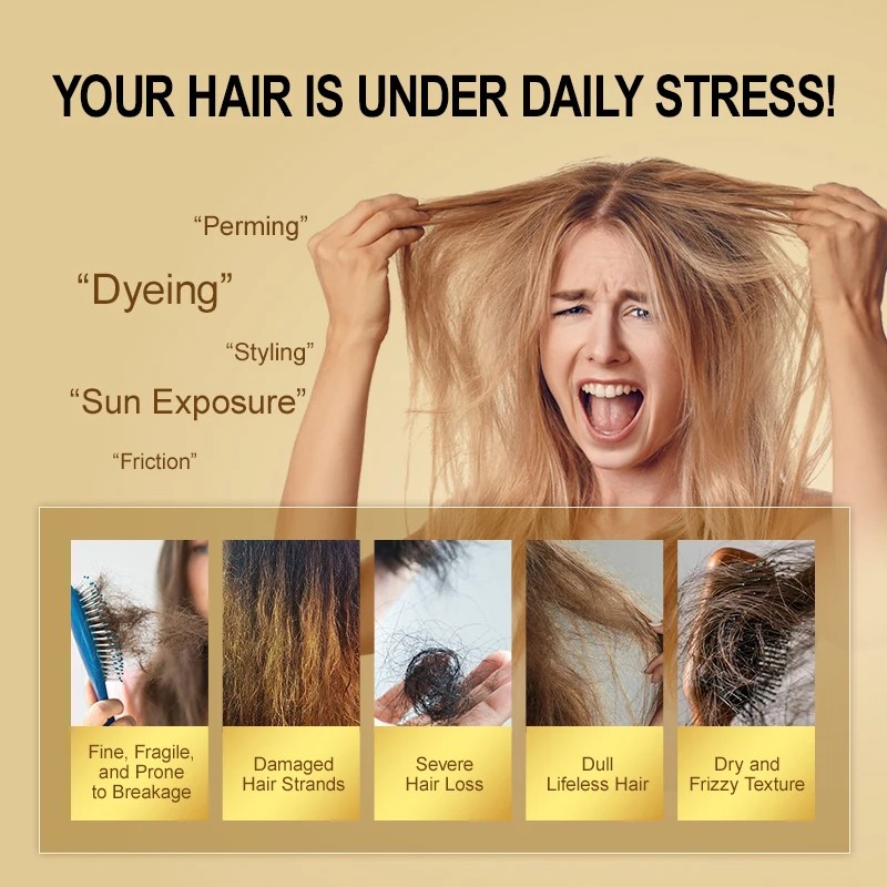 PURC Morocco Argan Oil Nourishing Hair Oil  Smoothing Shine Soft Hair Serum for Repairing Damaged