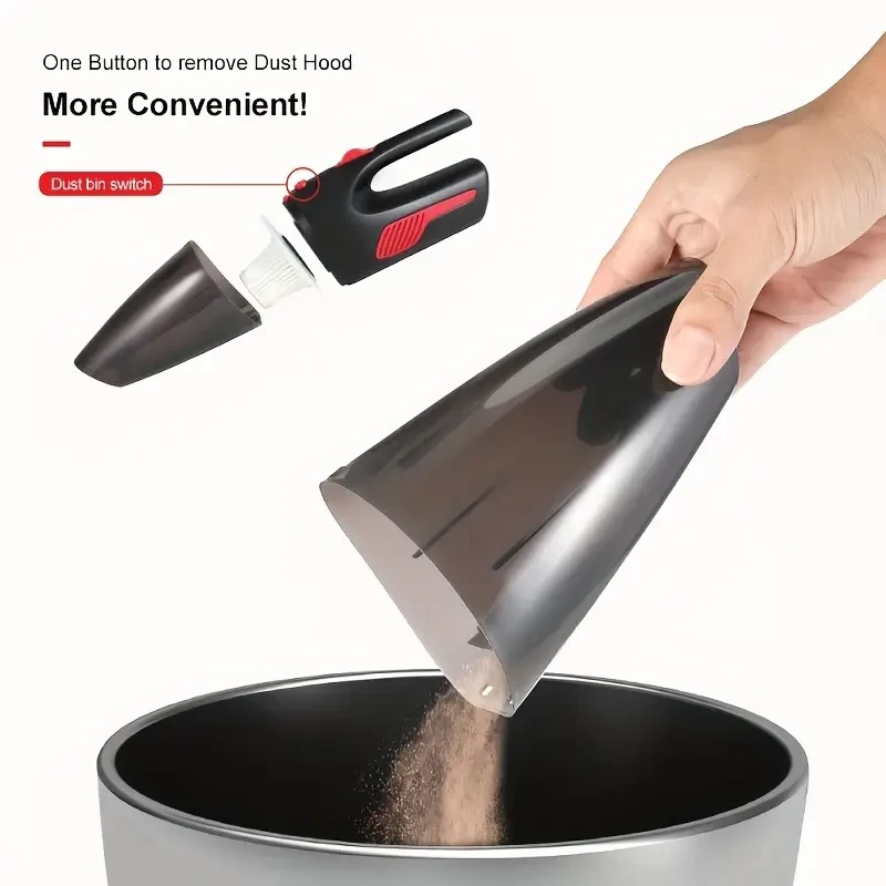 1pc CascadeVac Cordless Handheld Vacuum Cleaner