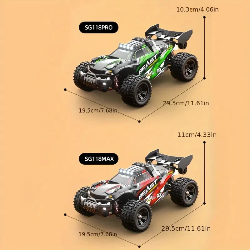ZLL SG118PRO RC308 High-Speed 4WD Racing Car