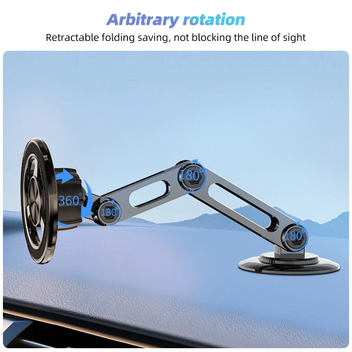 Wireless Car Charger Phone Fast Charging Air Vent Mount Station for iPhone 15, 14, 13, 12 Pro Max