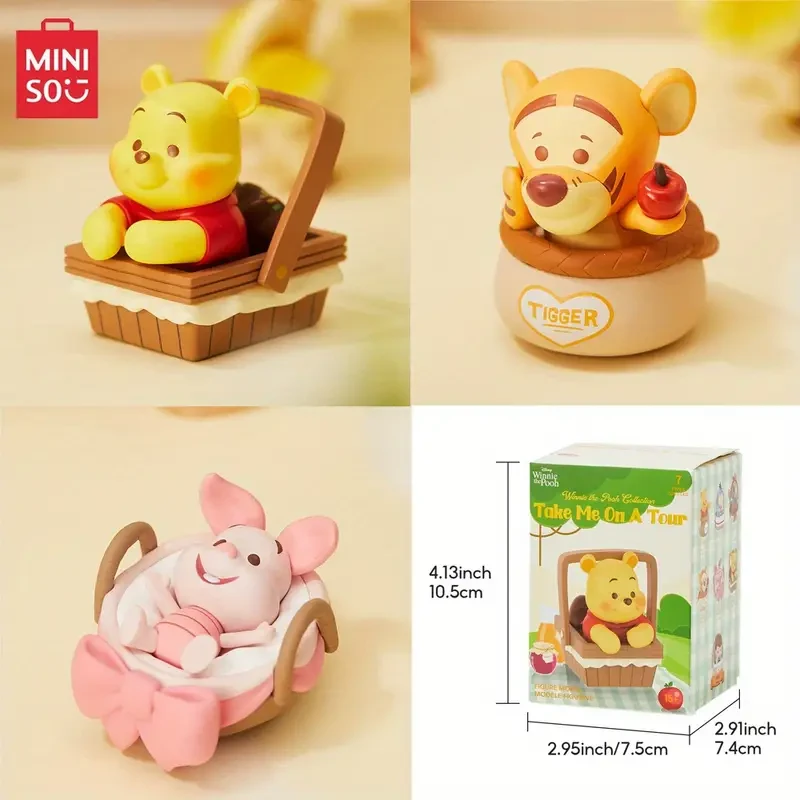 MINISO Disney Winnie the Pooh Travel Series Mystery Box