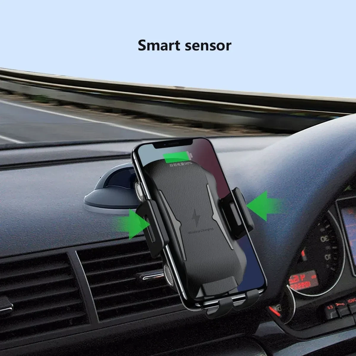 Car mobile phone holder wireless charger car