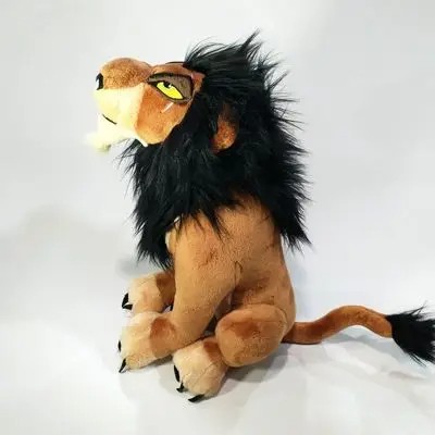 Original Disney The Lion King Scar Soft Stuffed Animal Doll High-Quality Plush Toy