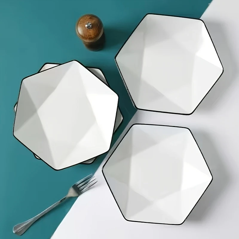 Elegance Ceramic Dinner Plates