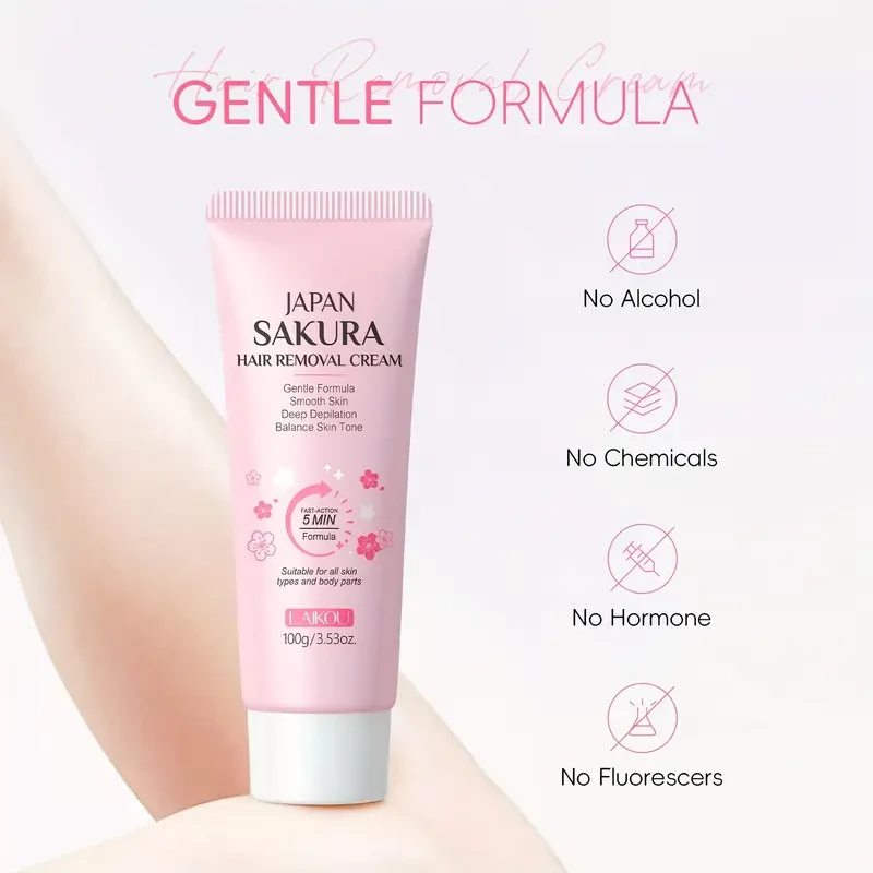 LAIKOU Japan Sakura Hair Removal Cream 3.53oz