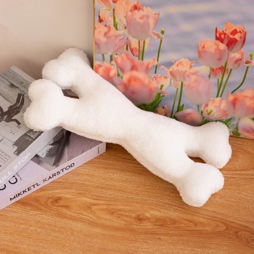 Cartoon Skull Bone Pillow Plush Toy Doll