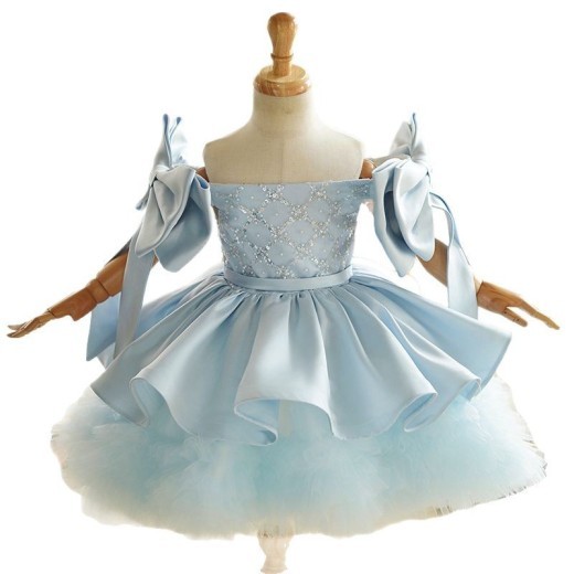 Princess Dress Birthday Party Piano Performance Costume